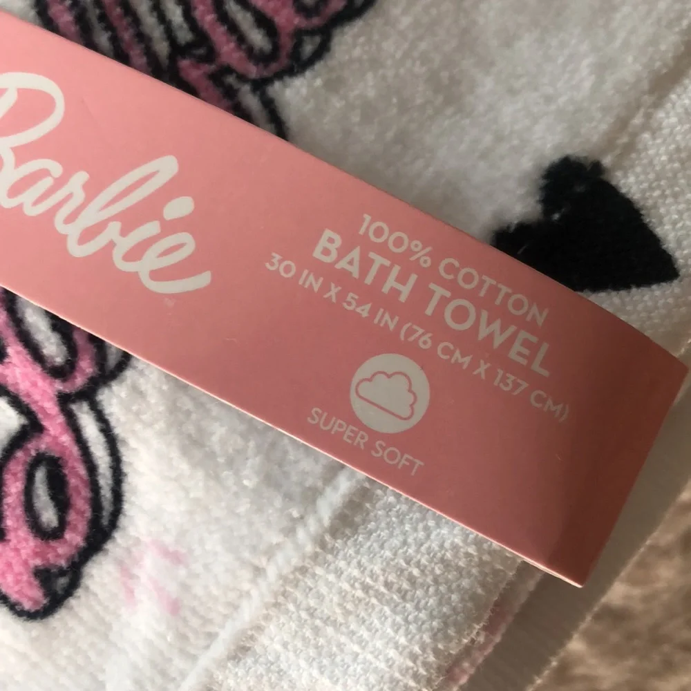 BARBIE Hand and Bath TOWELS